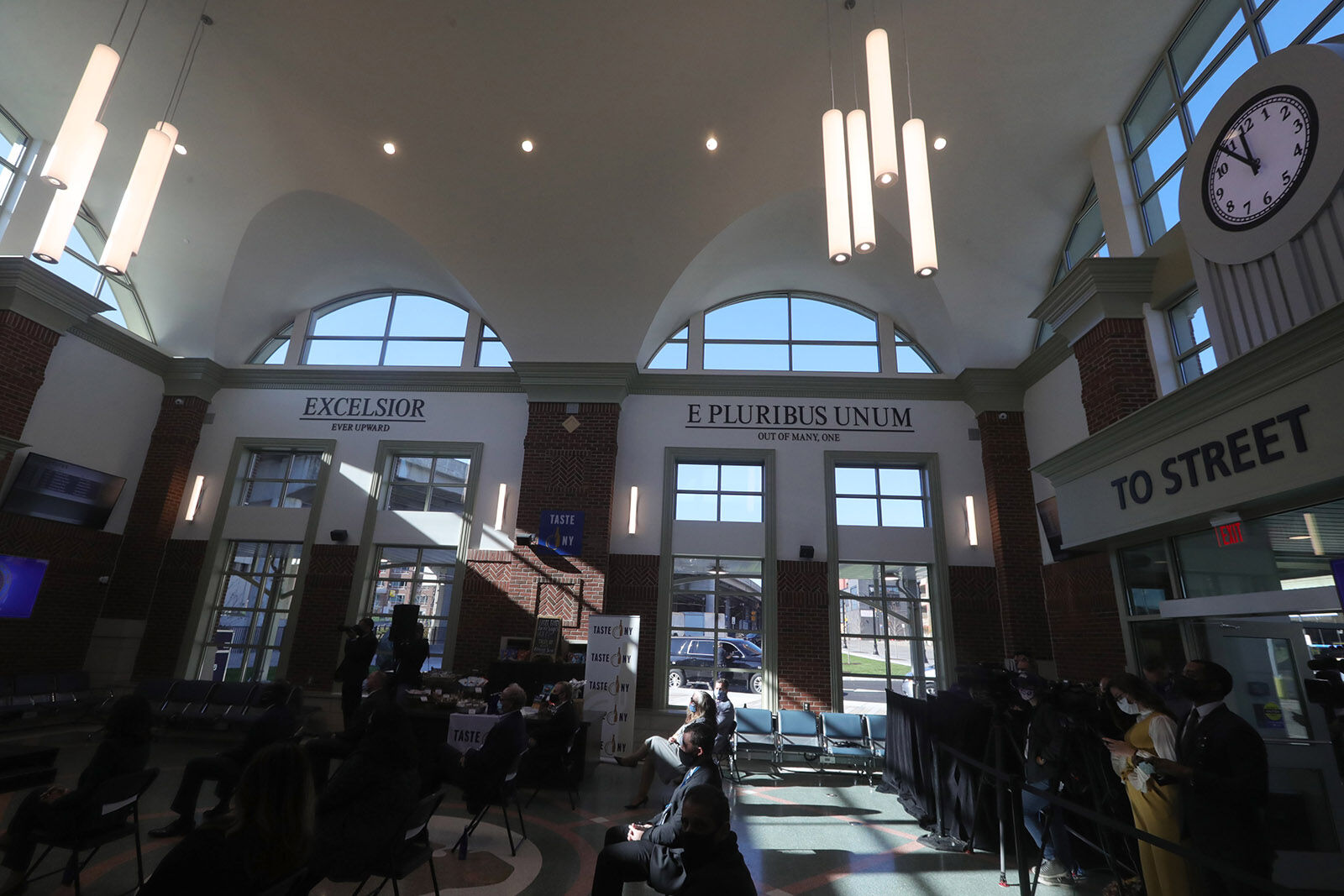 Exchange Street Station reopens